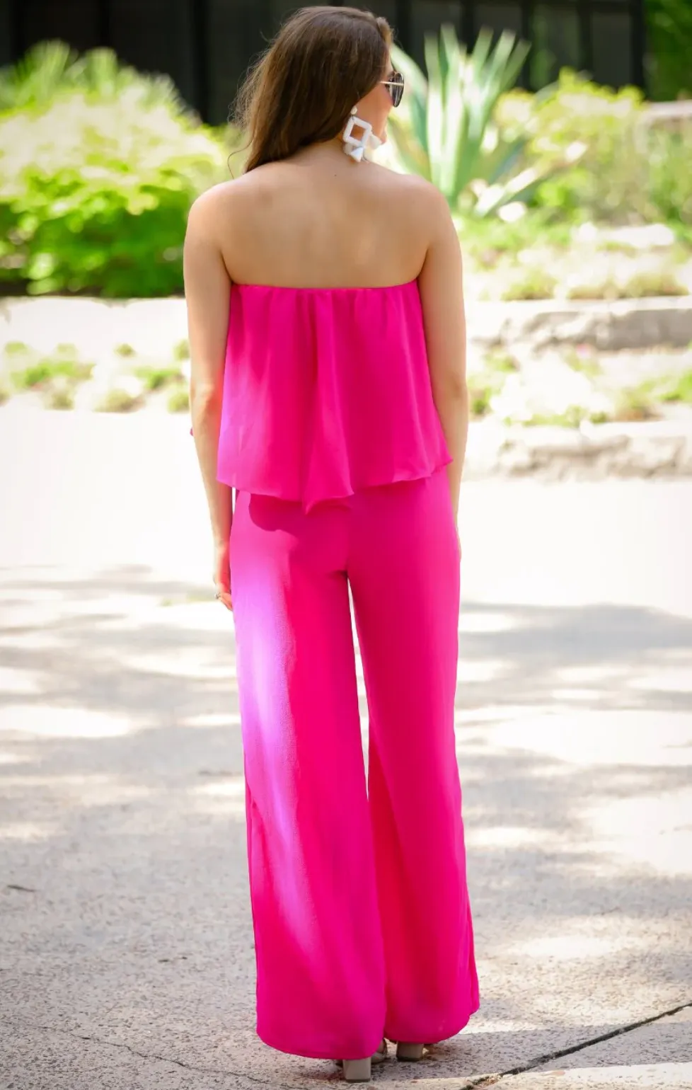 Catalina Pocketed Ruffle Jumpsuit