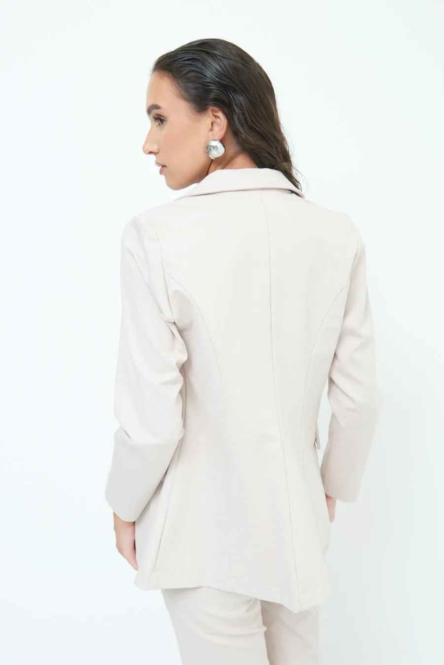 Chic tailored jacket with pockets wholesale