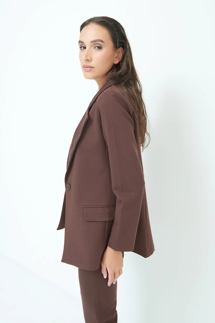 Chic tailored jacket with pockets wholesale