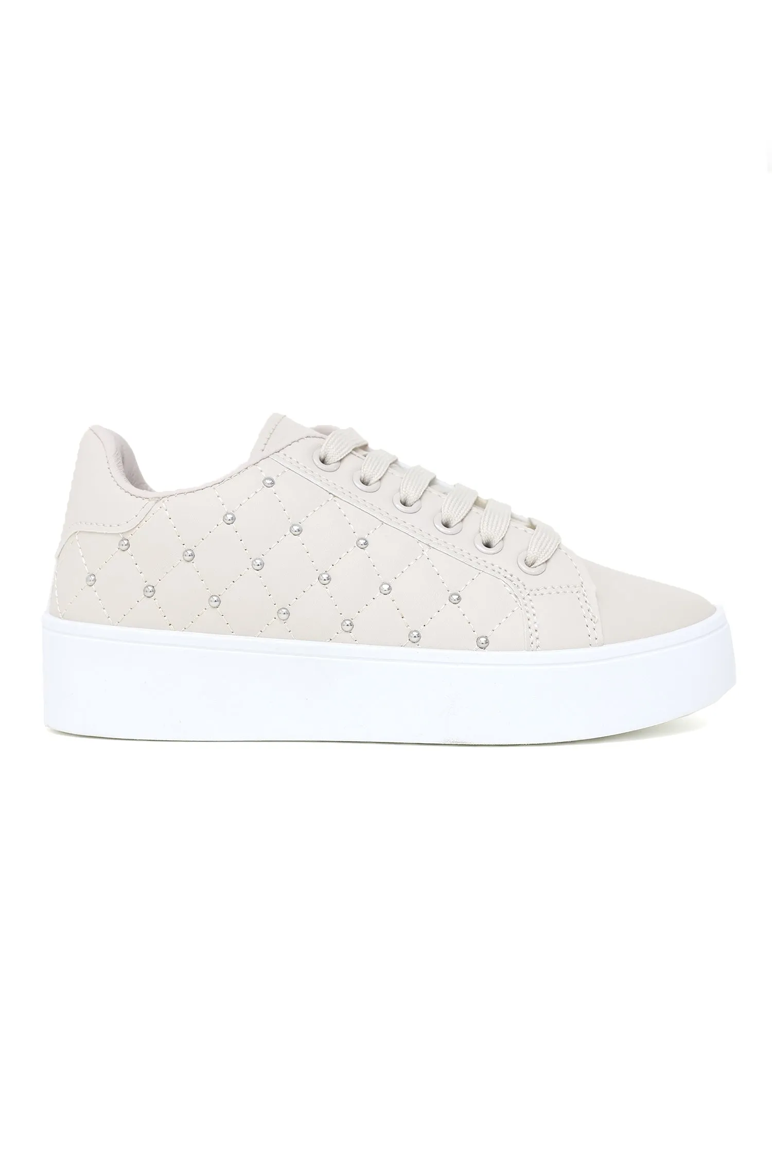 CHIC WOMEN SNEAKERS-BEIGE