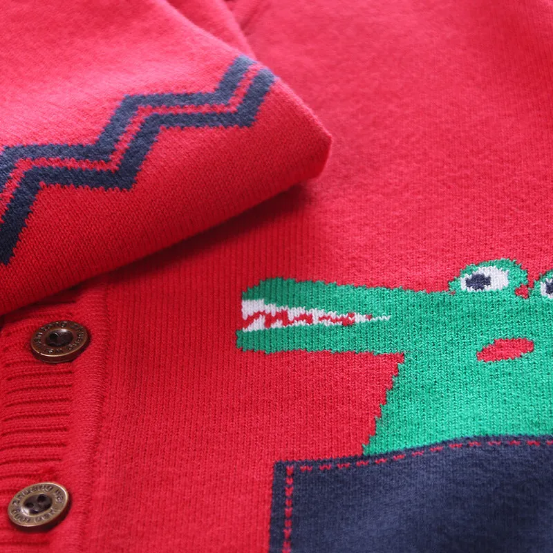 Children's Dinosaur Theme Cardigan