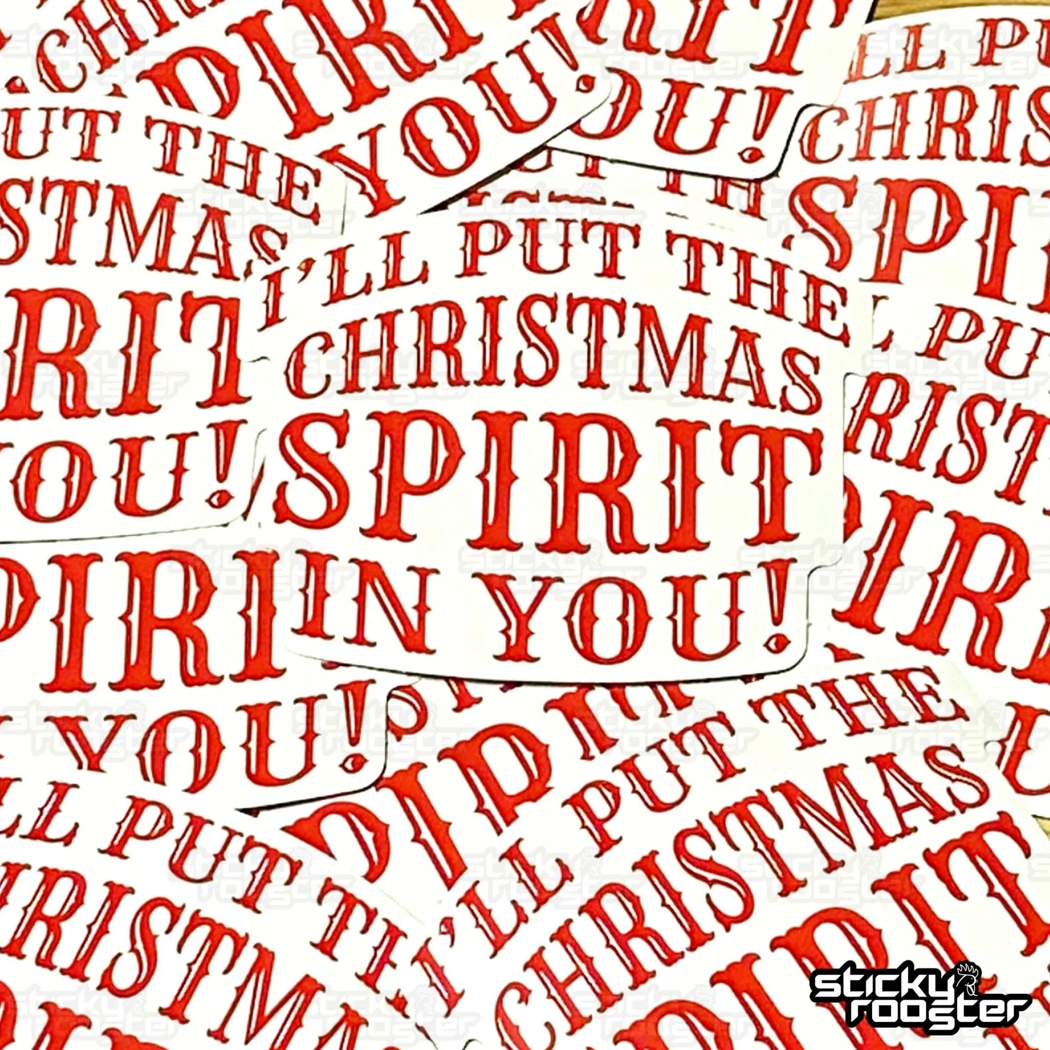 Christmas Spirit sticker