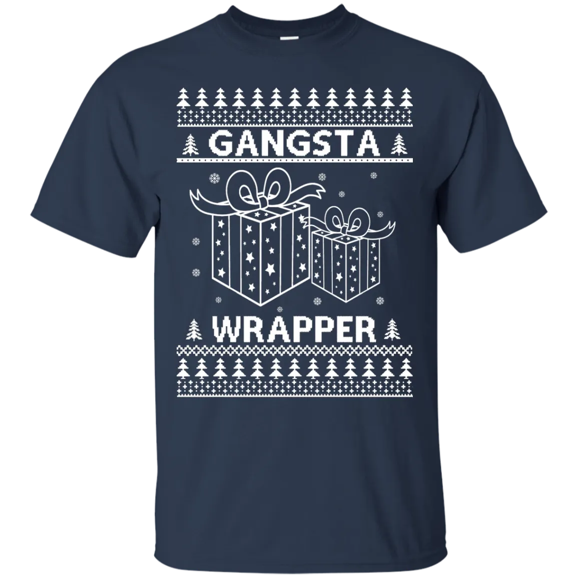 Christmas sweater: Gangsta Wrapper shirt, Hoodie