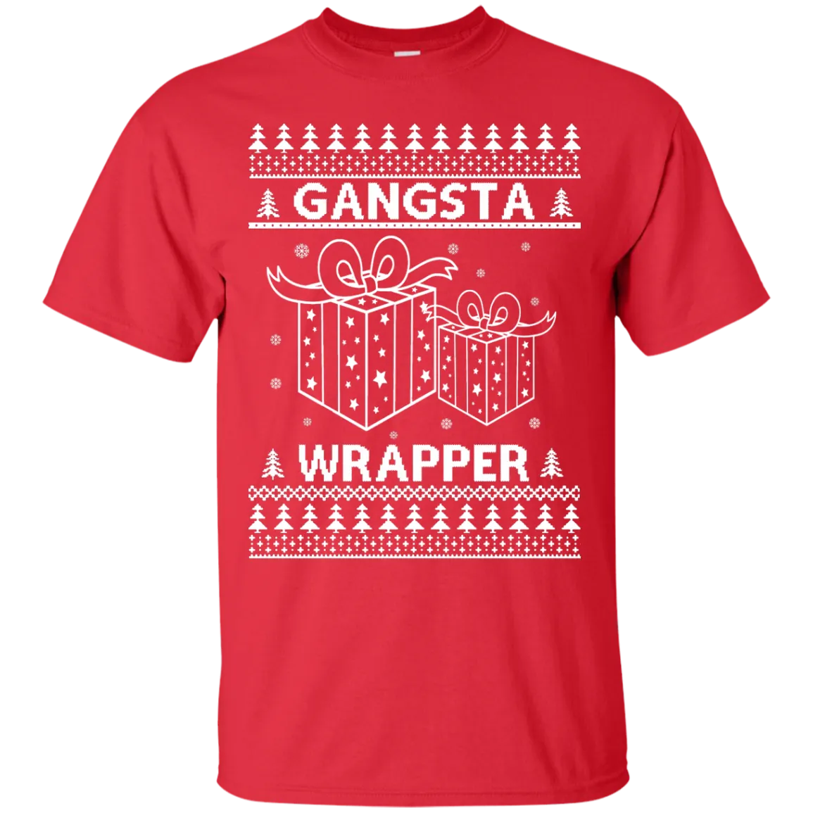 Christmas sweater: Gangsta Wrapper shirt, Hoodie