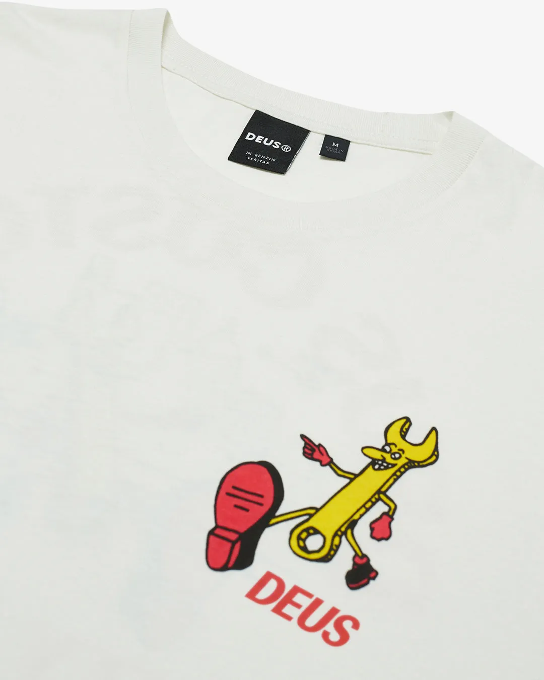 City Wide Tee (Regular Fit) - Vintage White