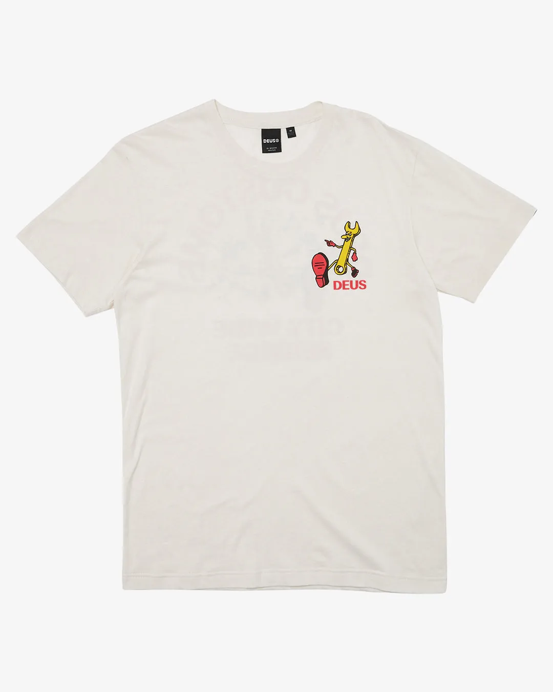 City Wide Tee (Regular Fit) - Vintage White