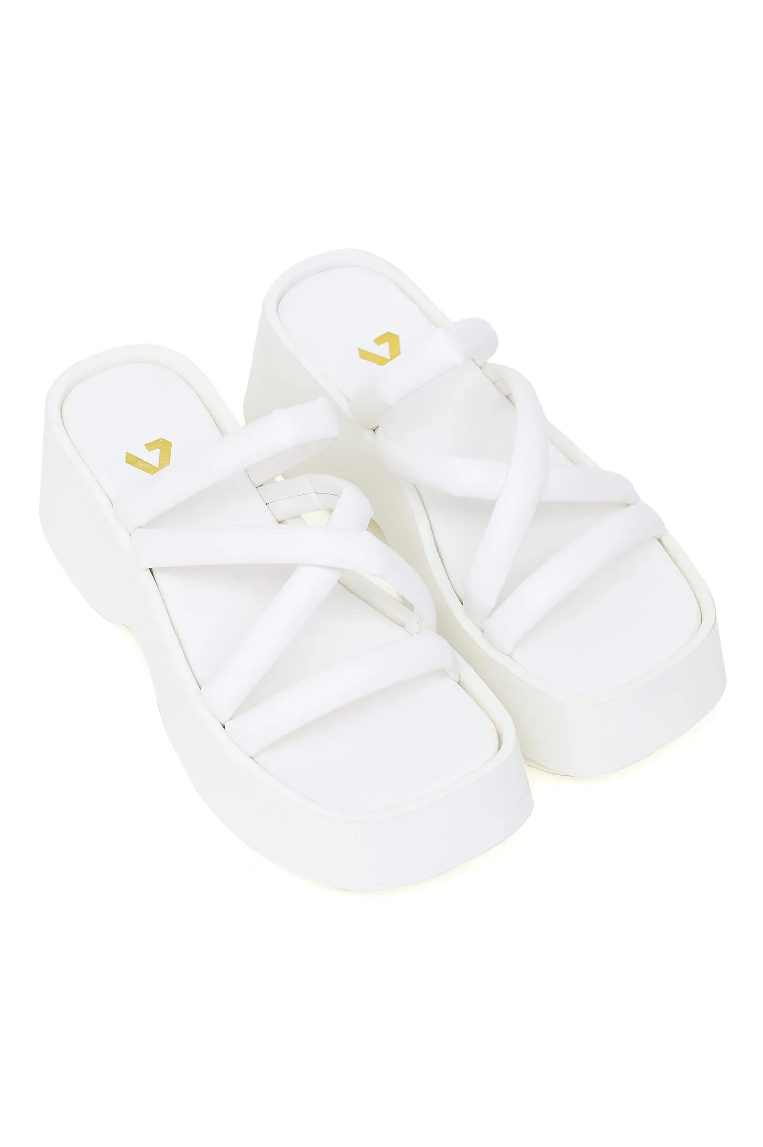 COASTAL PLATFORM SLIDES-WHITE