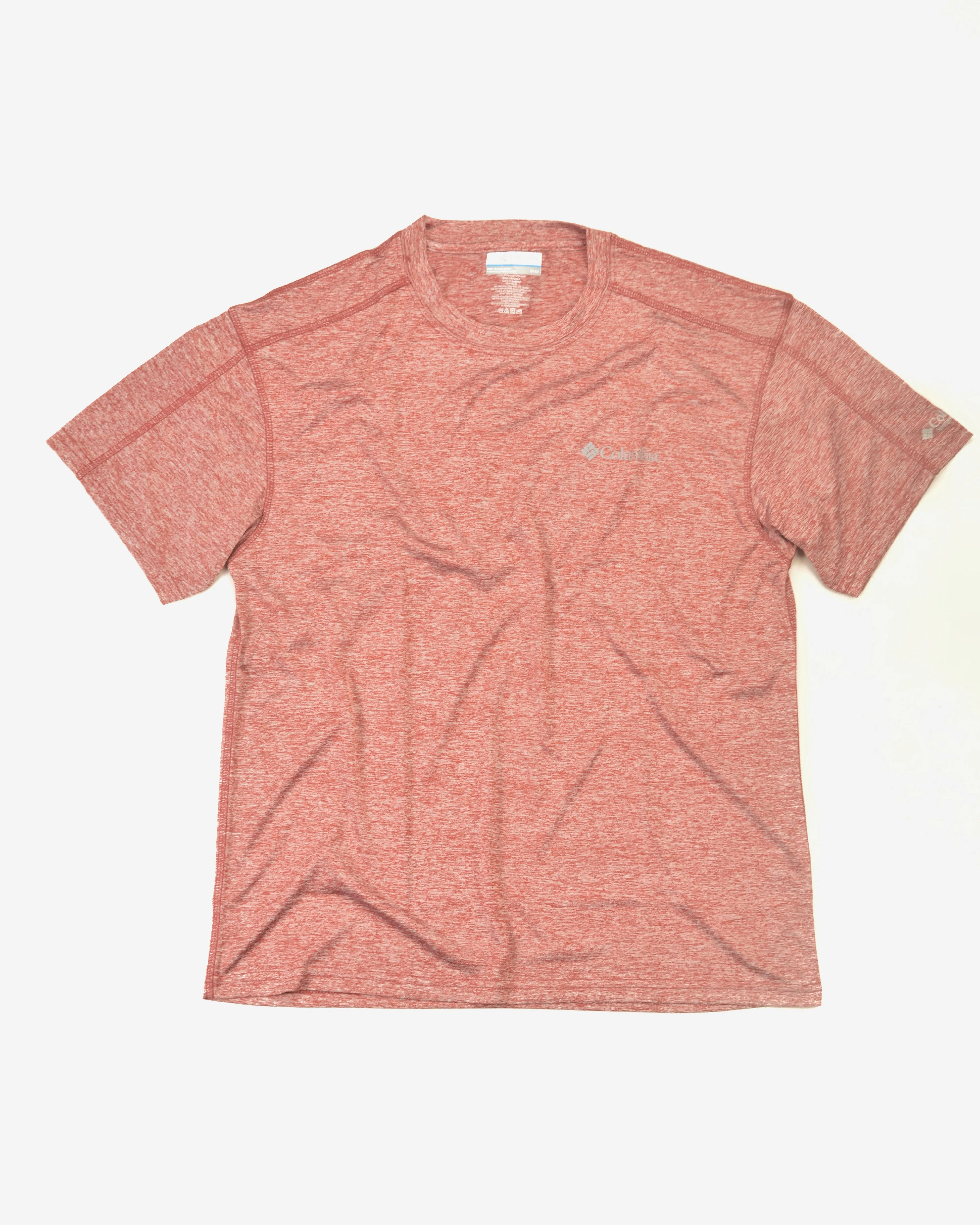 COLUMBIA° TECHNICAL TEE Omni-Wick™ UPF 15 - Maroon