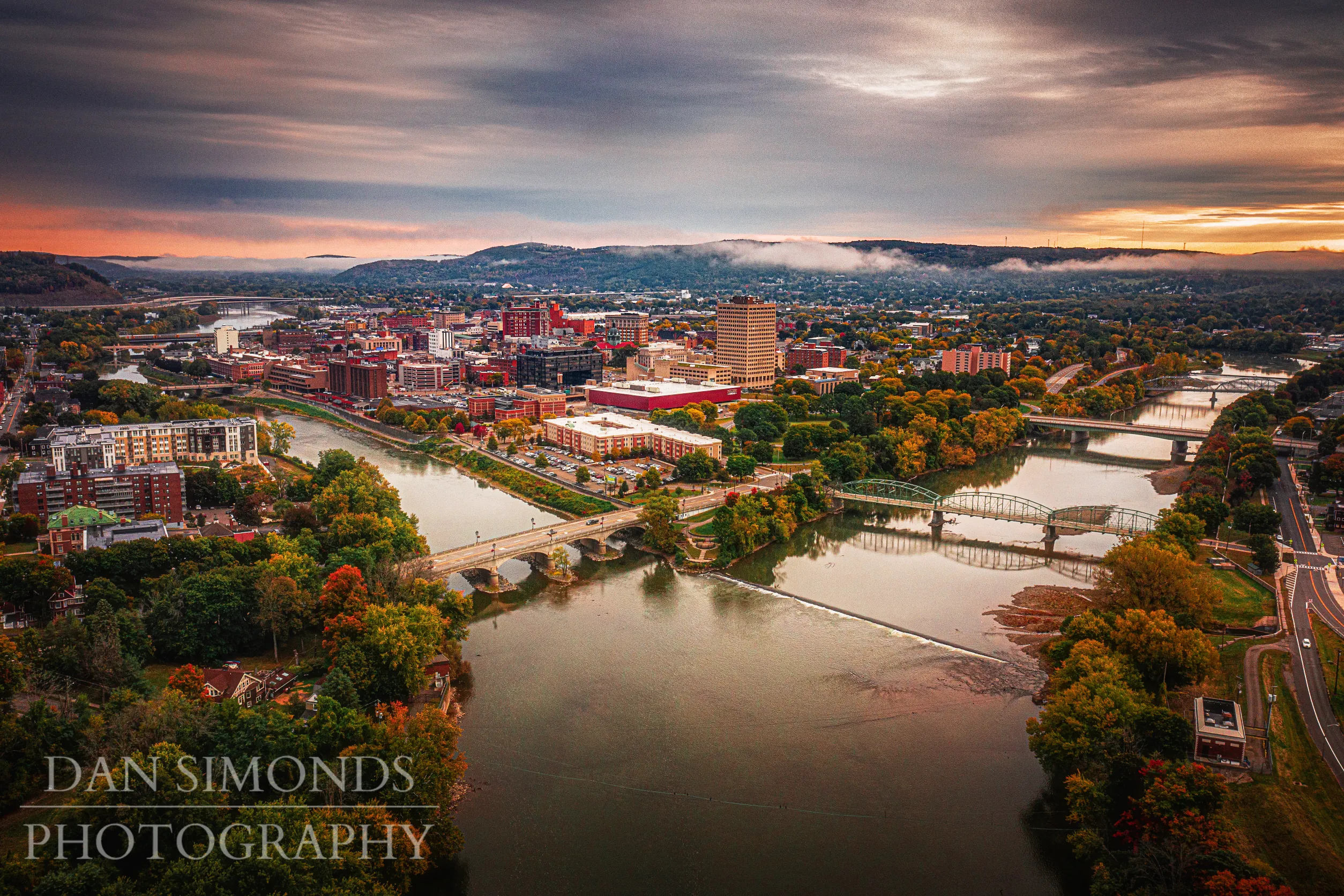 Confluence Park Fall Scene by Dan Simonds Photo Print