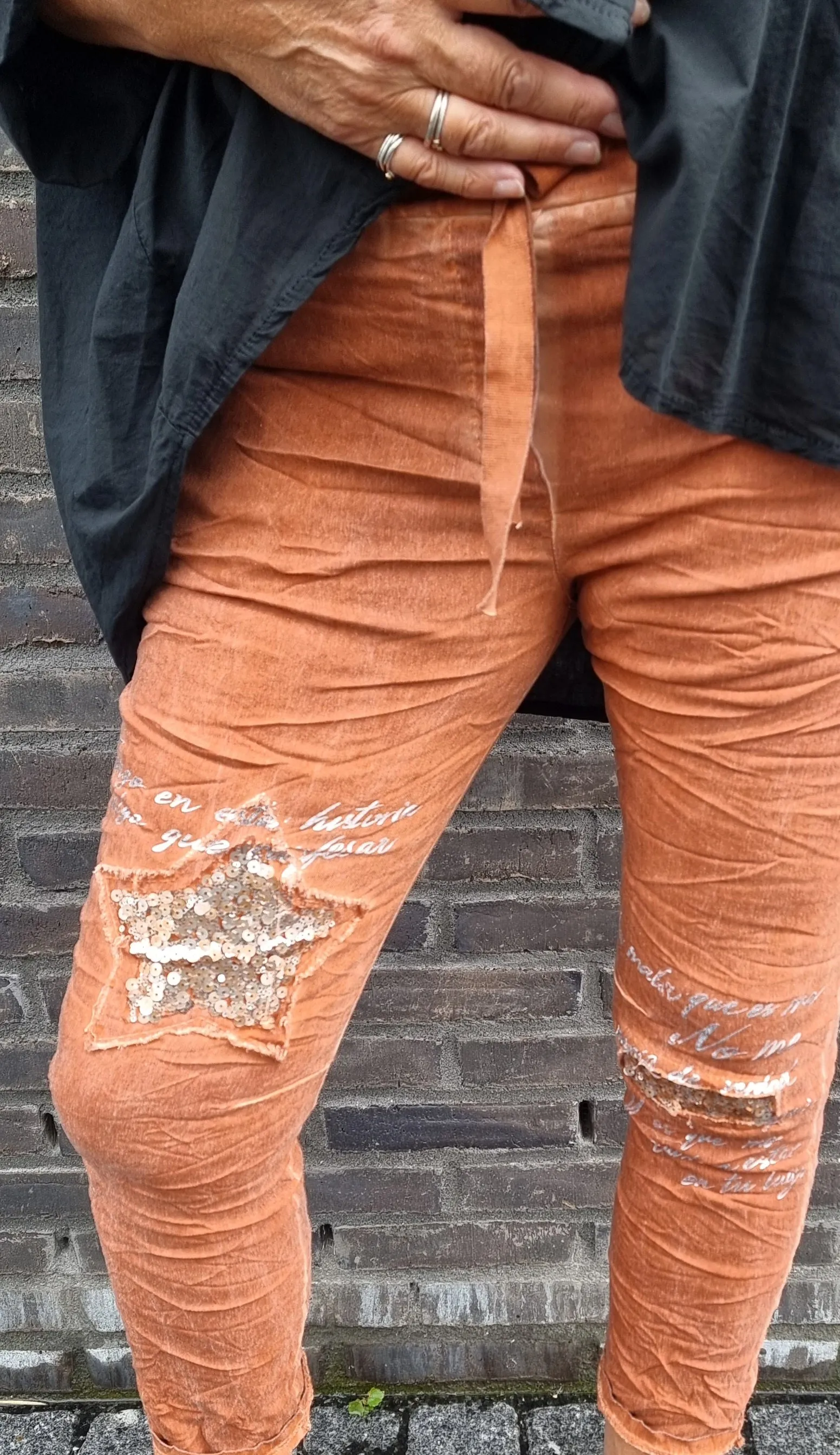 Cool pant Rust