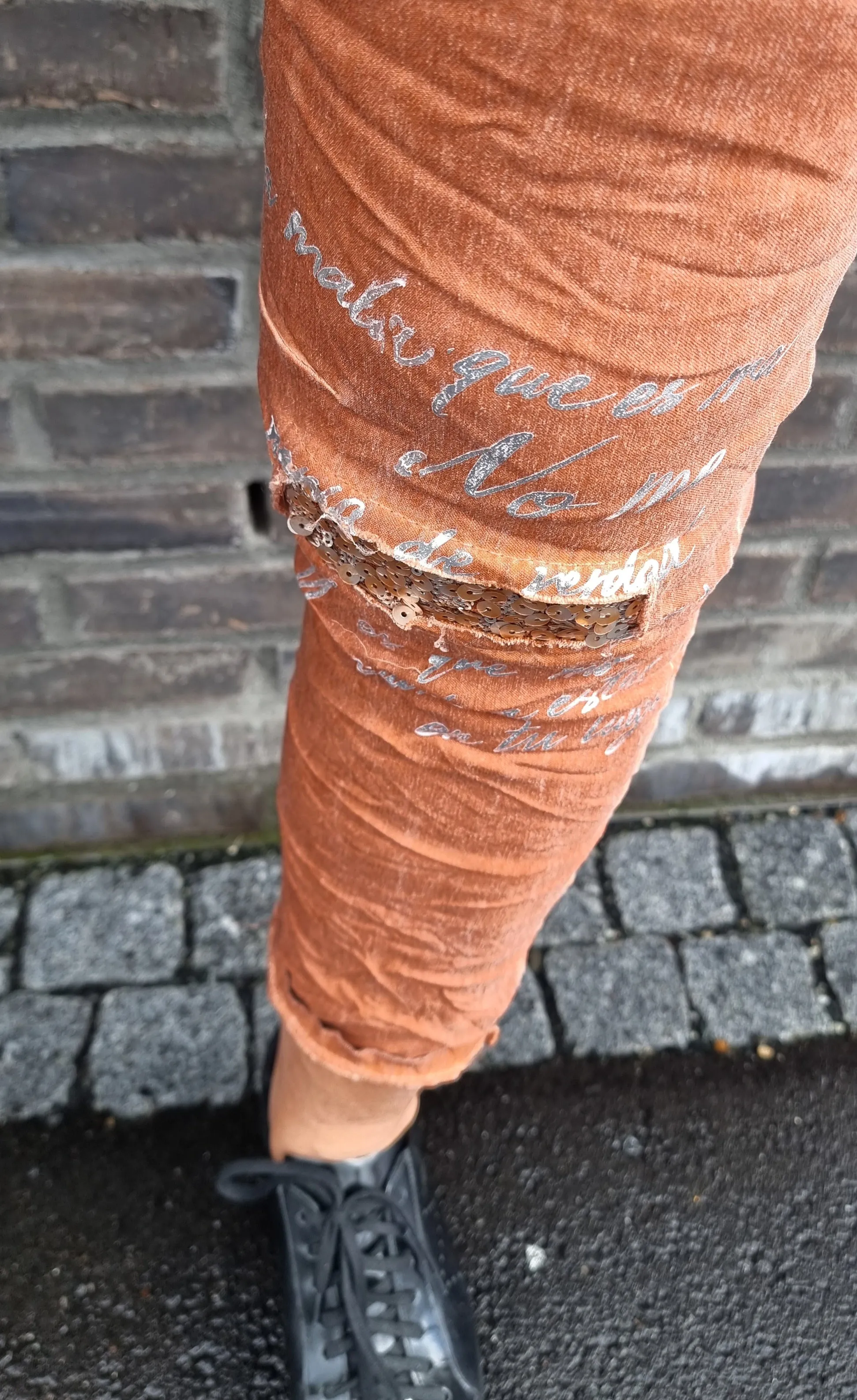 Cool pant Rust