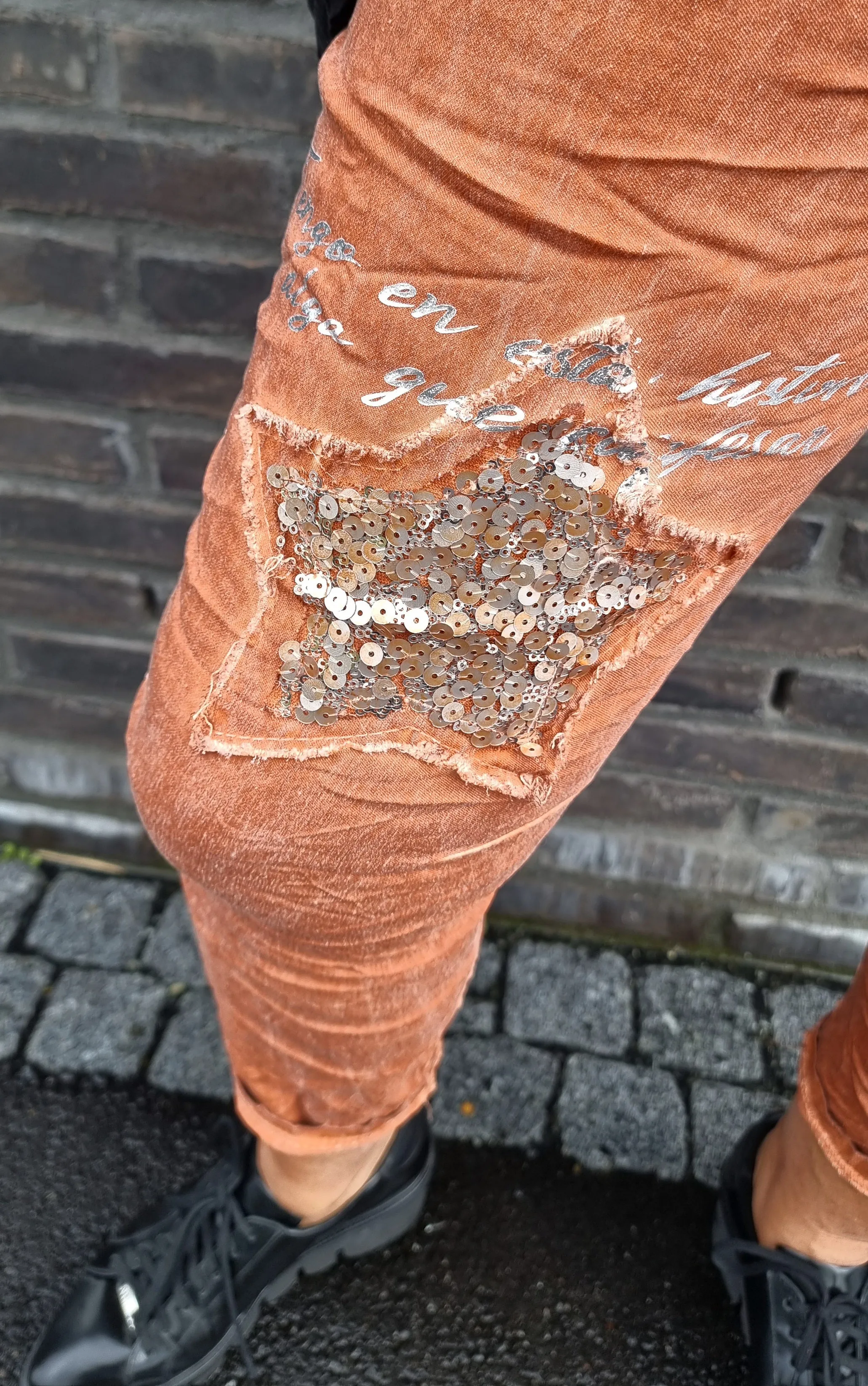 Cool pant Rust