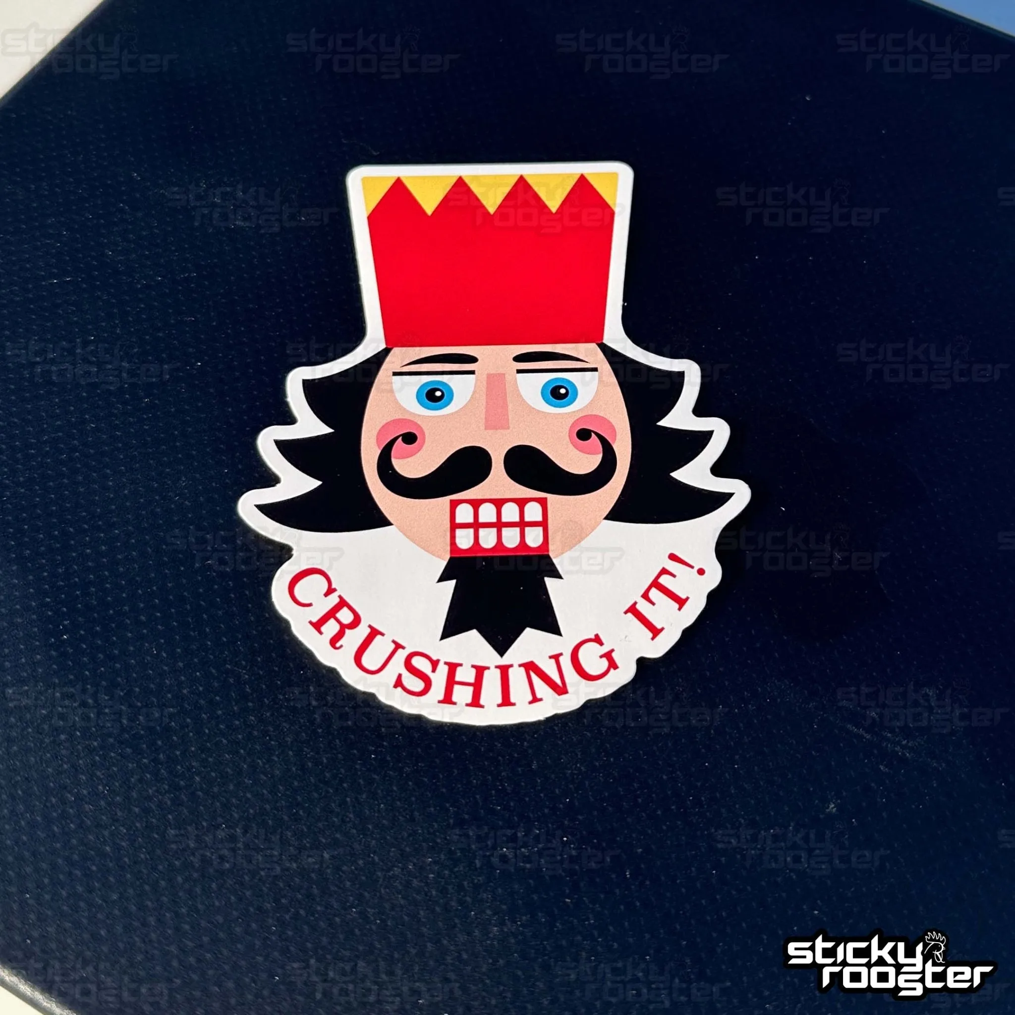 Crushing It sticker