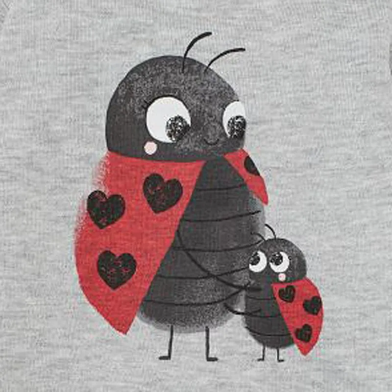 Cute Ladybird illustrated Top and Leggings