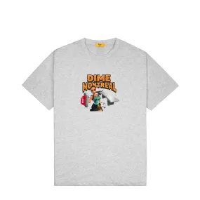 Dime Lara Tee - Heather Grey