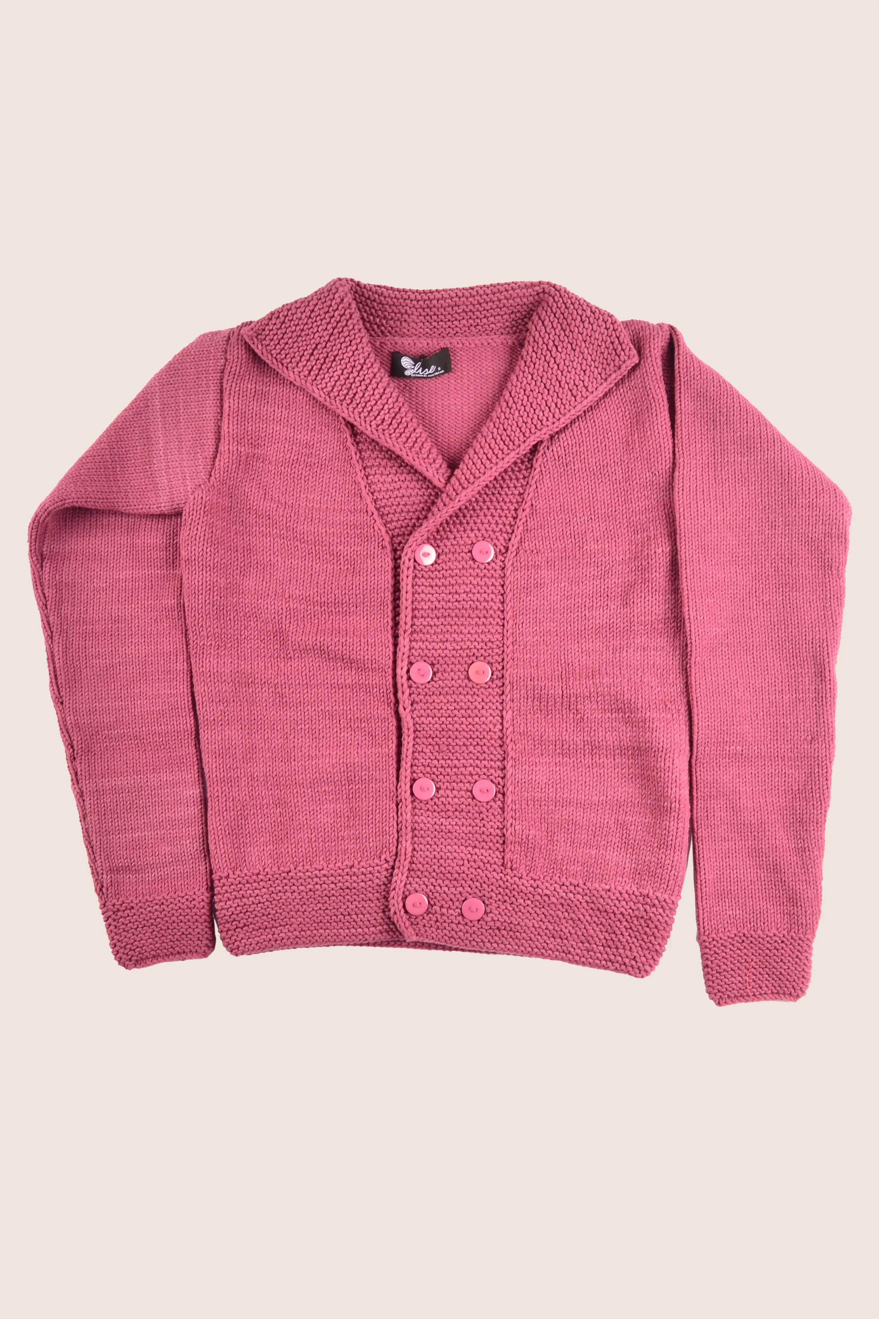 Dusty Pink 1950's Vogue Cardigan