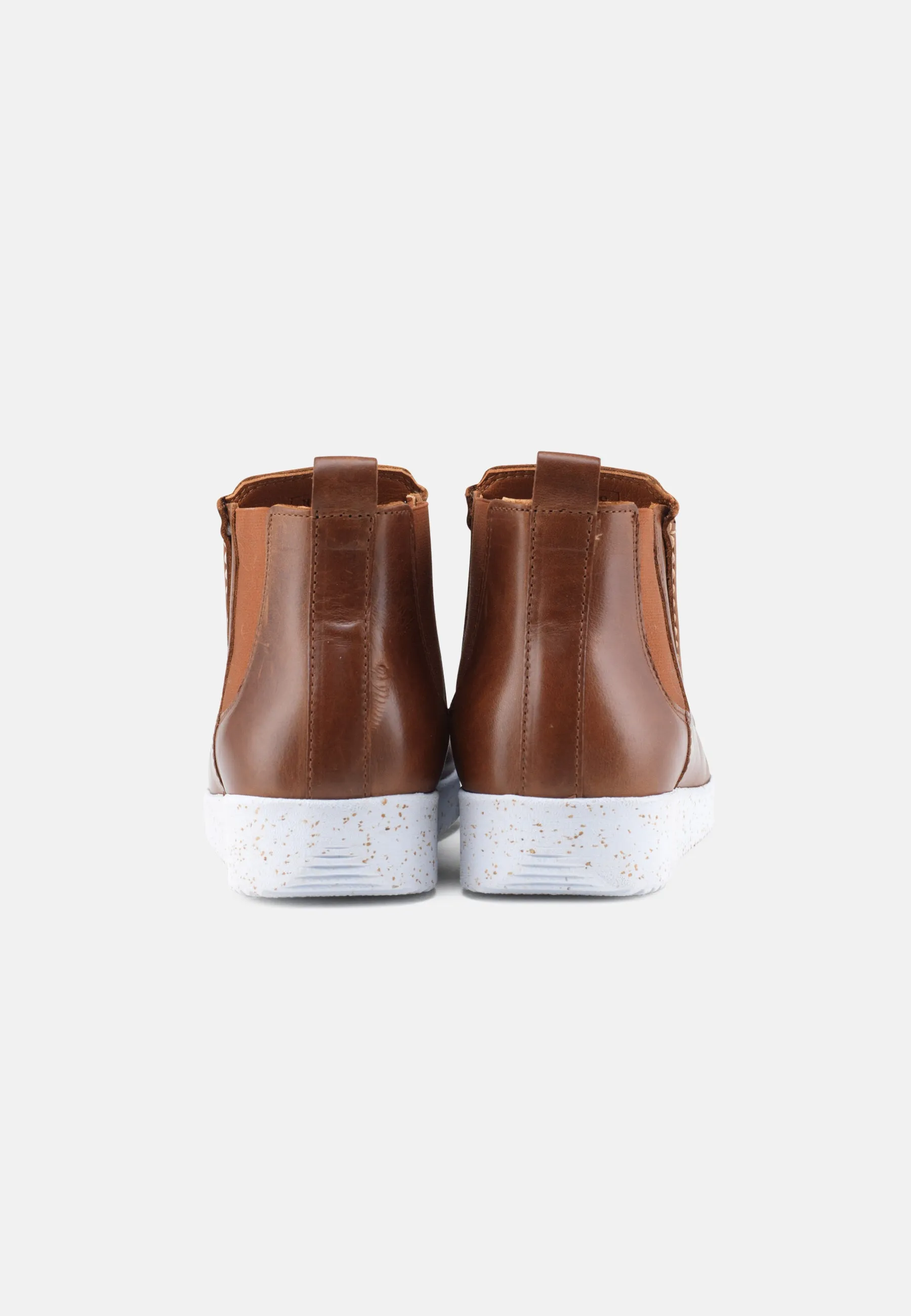 Ester Støvle Pull Up Leather - Tobacco