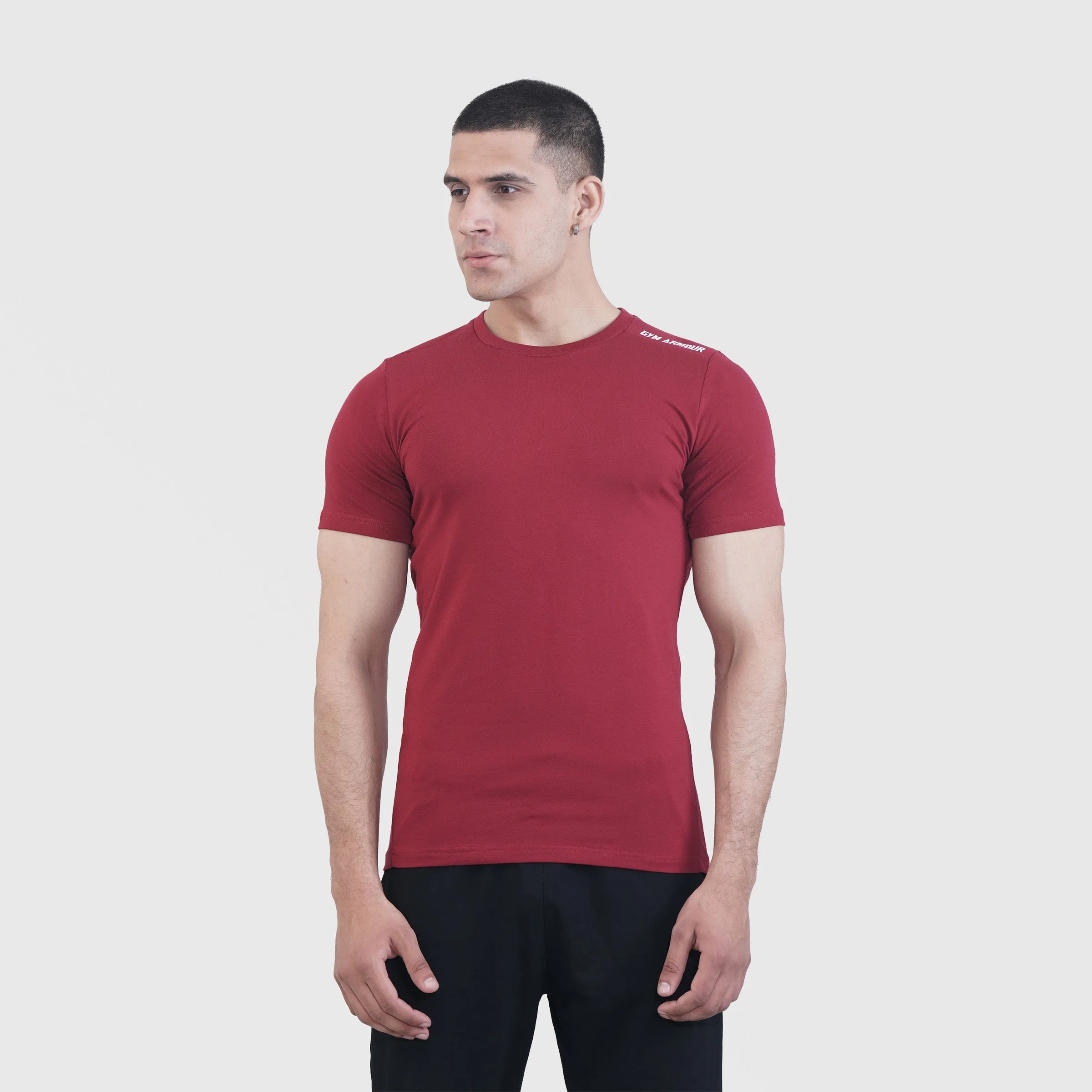 Flex Fit Tee (Maroon)