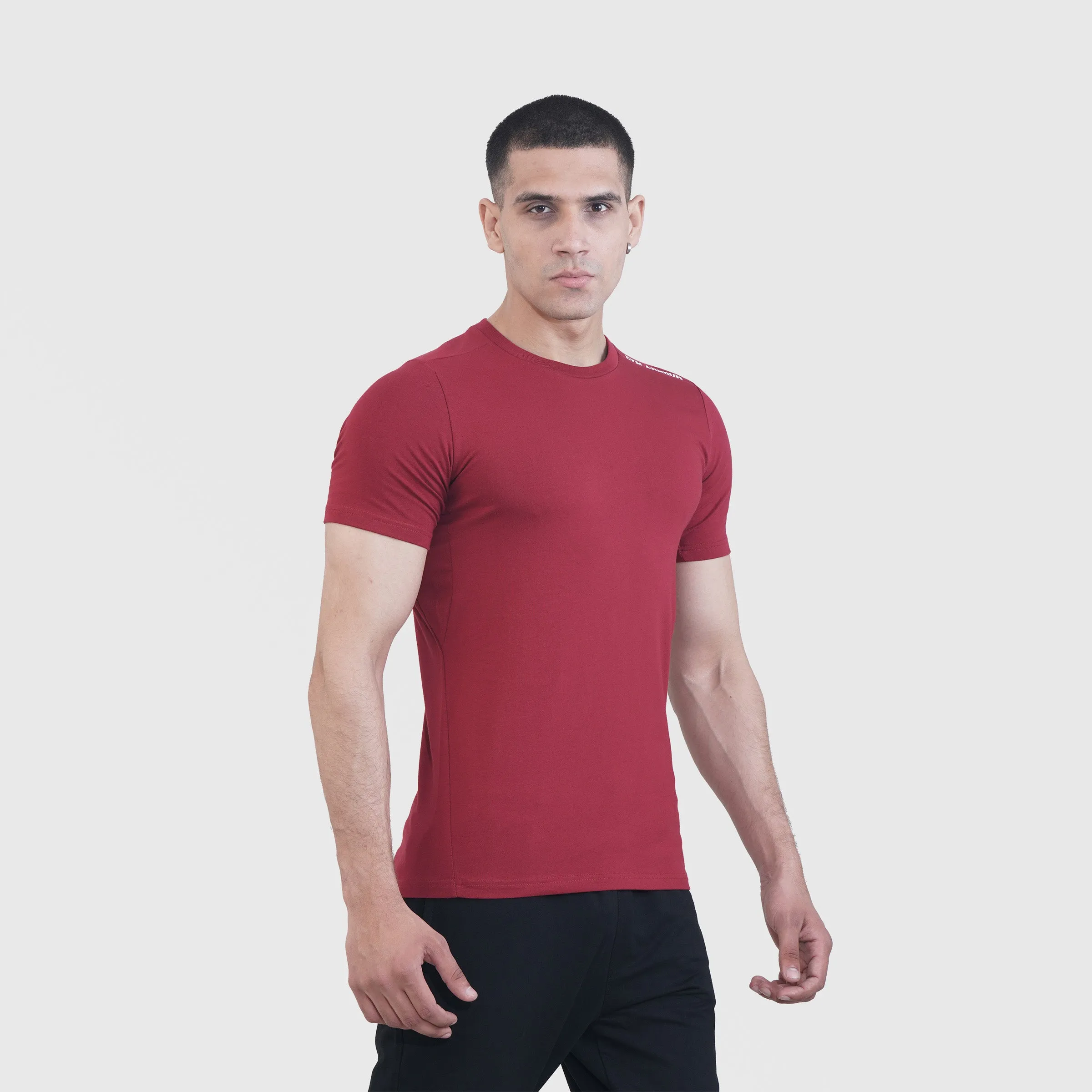 Flex Fit Tee (Maroon)