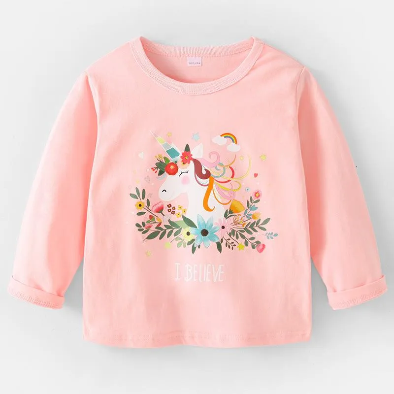 Flower crowned Unicorn Top