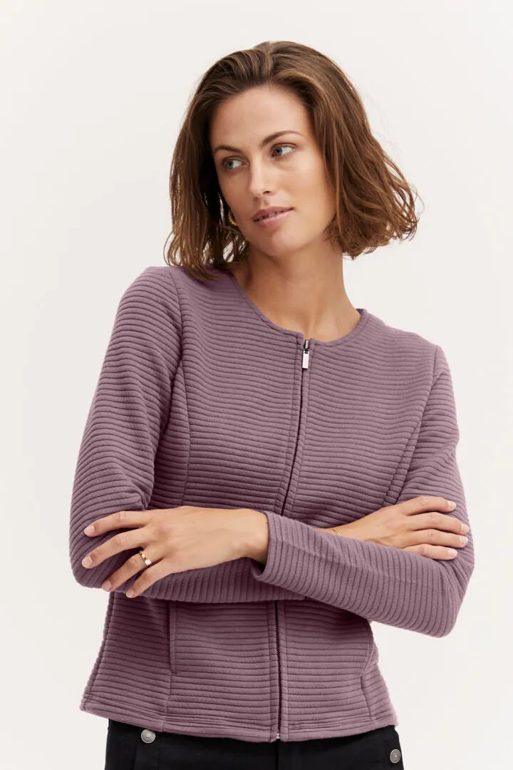 Fransa Cardigan  20610999 Plum