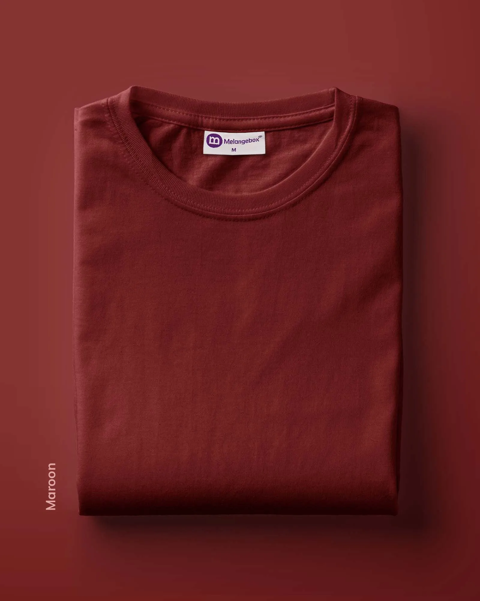 Full Sleeves Crew Neck: Maroon