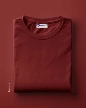 Full Sleeves Crew Neck: Maroon