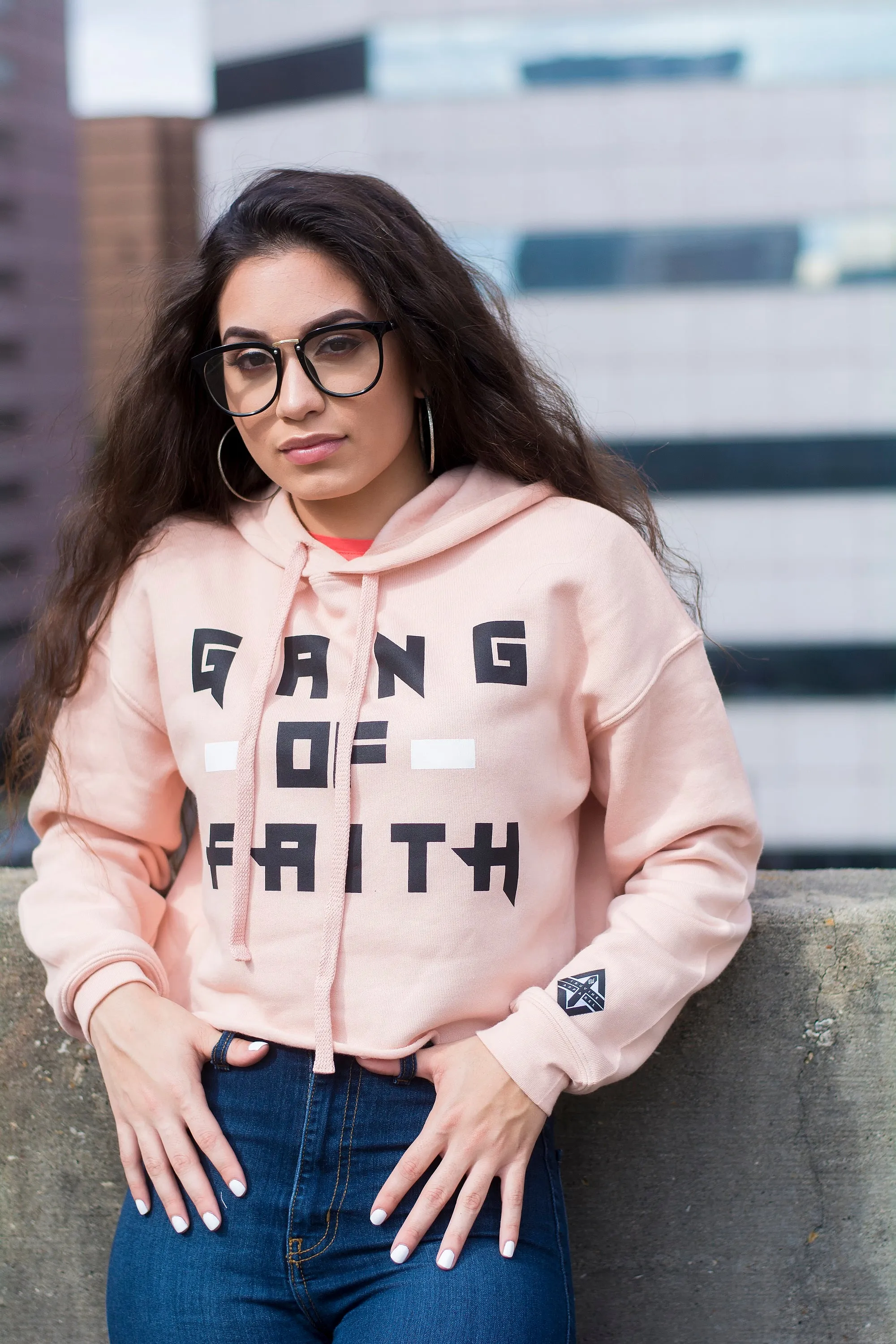 Gang of Faith Women's Cropped Hoodie