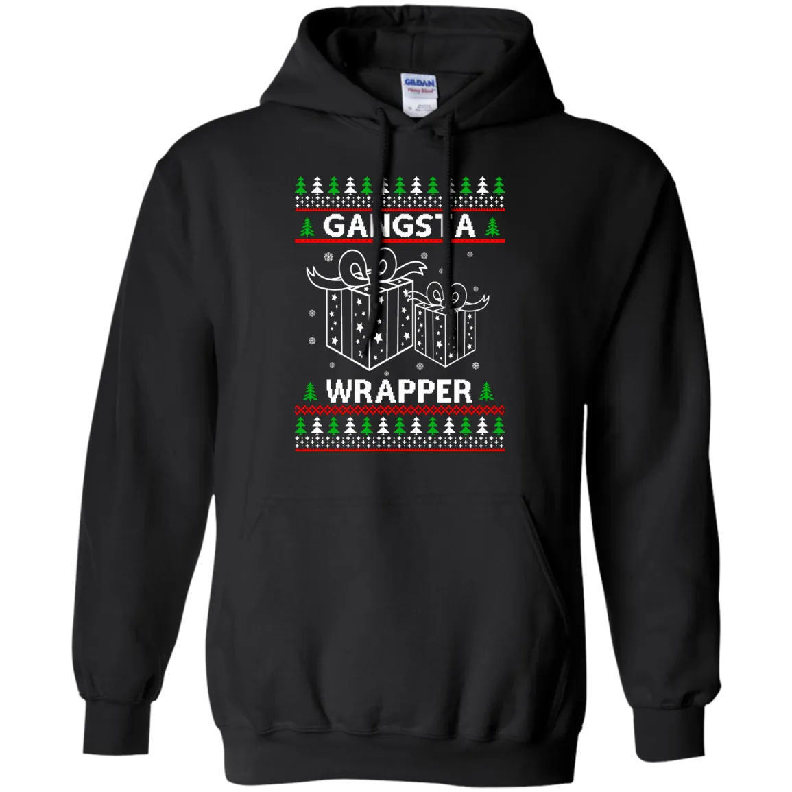 Gangsta Wrapper Ugly Christmas Sweater, Shirt, Hoodie