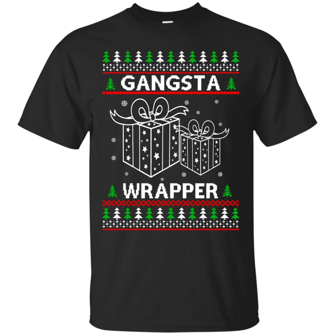 Gangsta Wrapper Ugly Christmas Sweater, Shirt, Hoodie