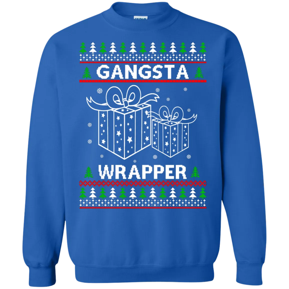 Gangsta Wrapper Ugly Christmas Sweater, Shirt, Hoodie