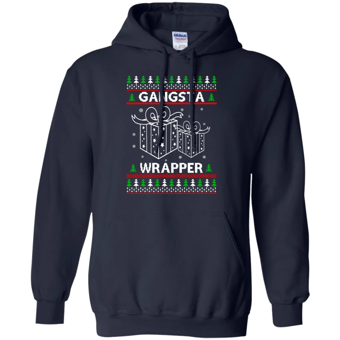 Gangsta Wrapper Ugly Christmas Sweater, Shirt, Hoodie