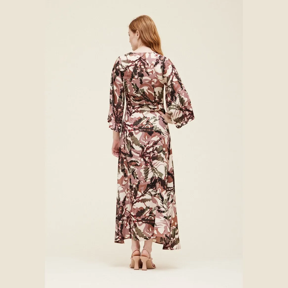 Grade & Gather Long Sleeve Printed Dress