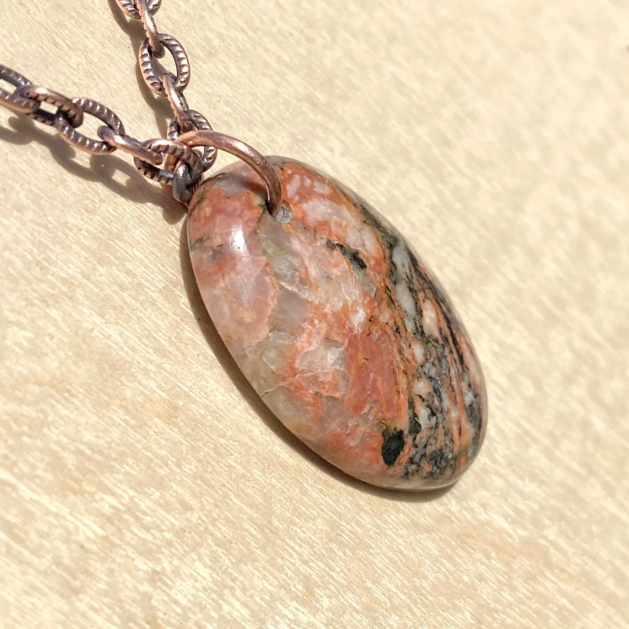 Granite Pendant Necklace