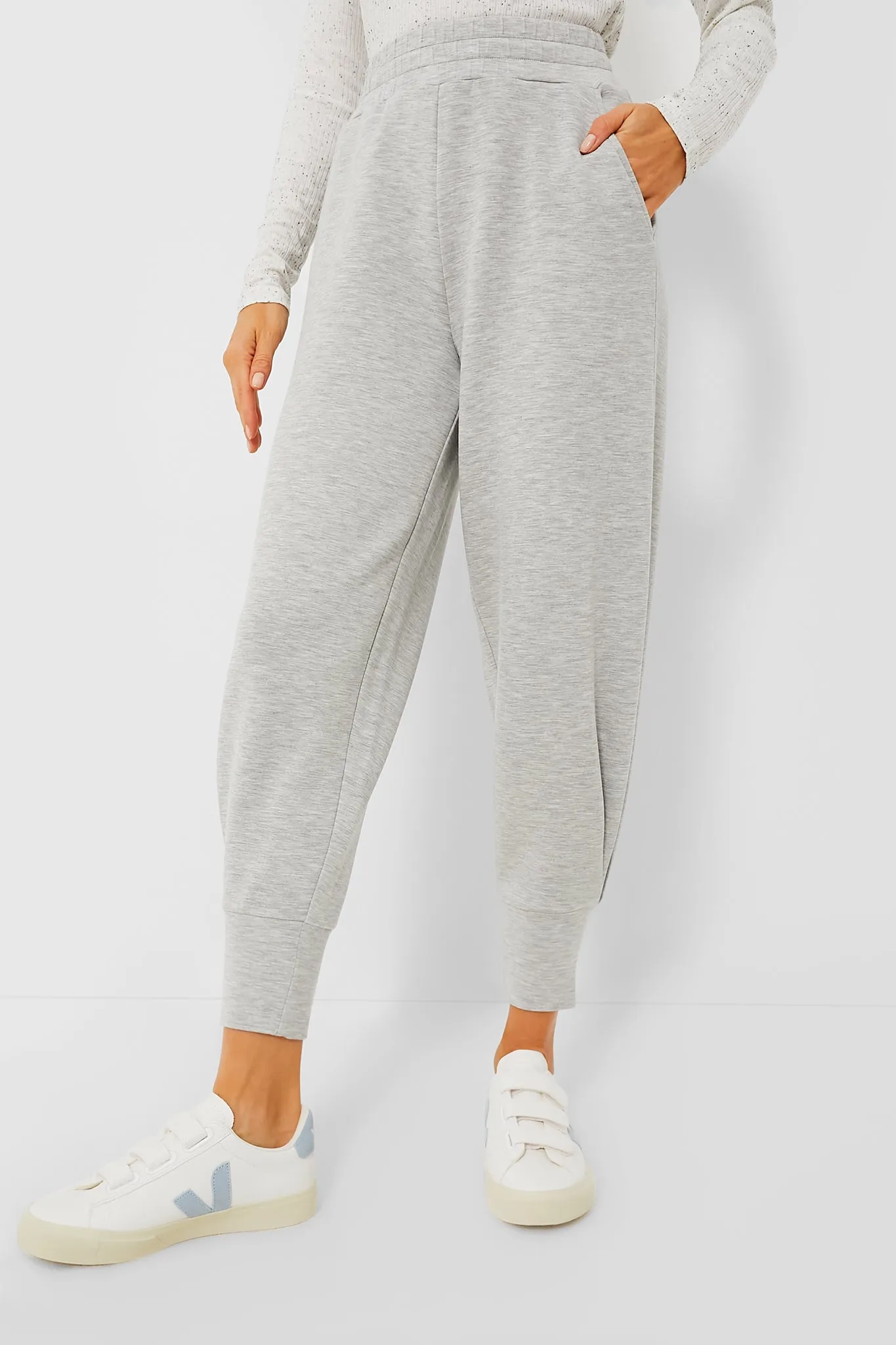 Grey Marl The Relaxed Pant 25