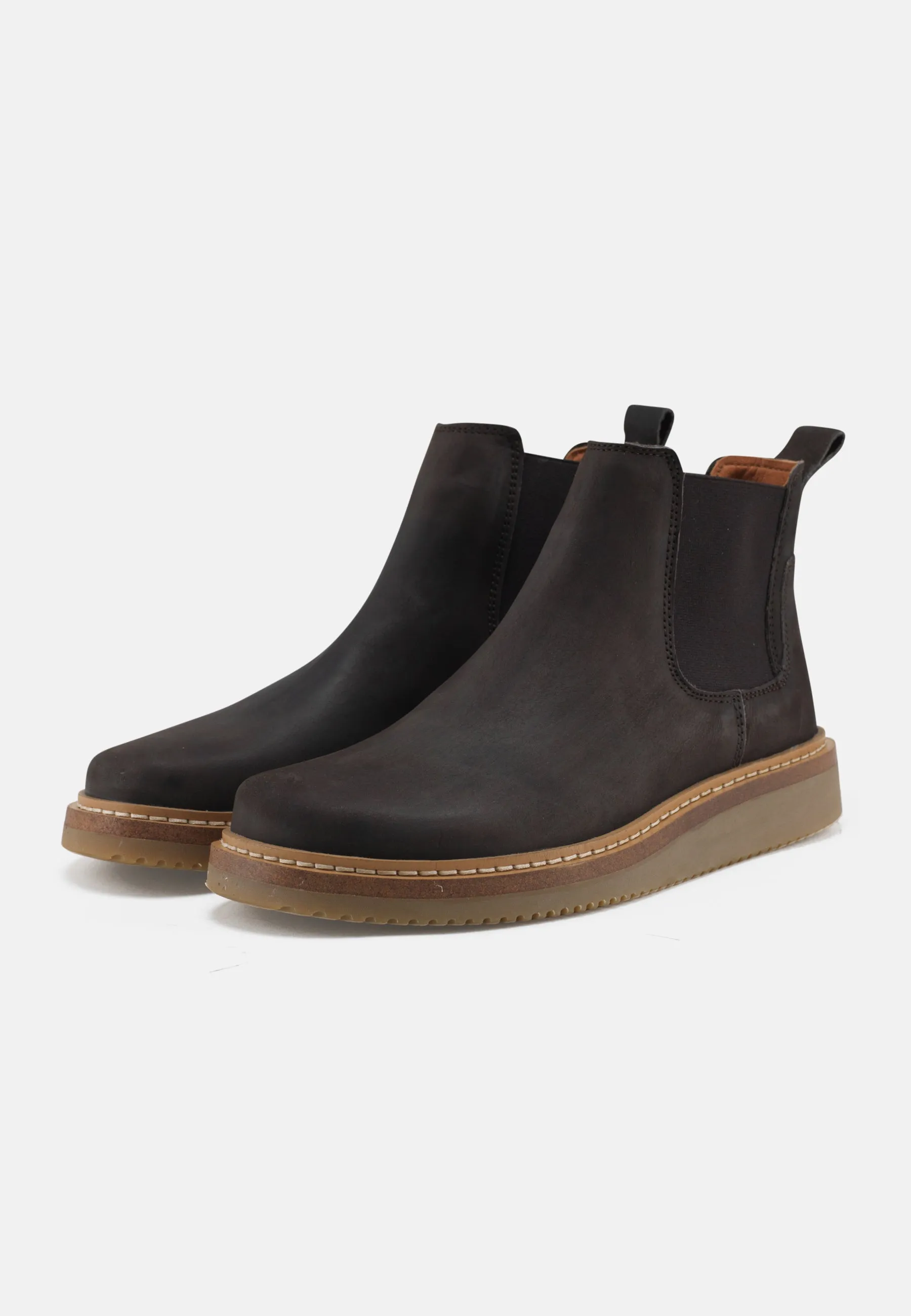 Gry Støvle Oily Nubuck - Bison