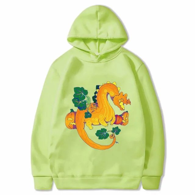 Halloween Pumpkin Dragon Cartoon Printed Children&#39;s Hoodie Sweatshirt Children&#39;s Clothing for Men and Women Tong Chunqiu