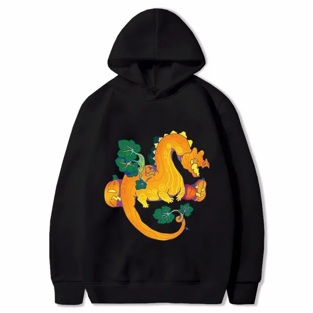 Halloween Pumpkin Dragon Cartoon Printed Children&#39;s Hoodie Sweatshirt Children&#39;s Clothing for Men and Women Tong Chunqiu