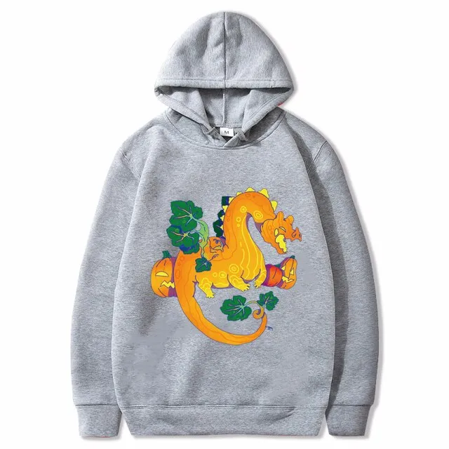 Halloween Pumpkin Dragon Cartoon Printed Children&#39;s Hoodie Sweatshirt Children&#39;s Clothing for Men and Women Tong Chunqiu