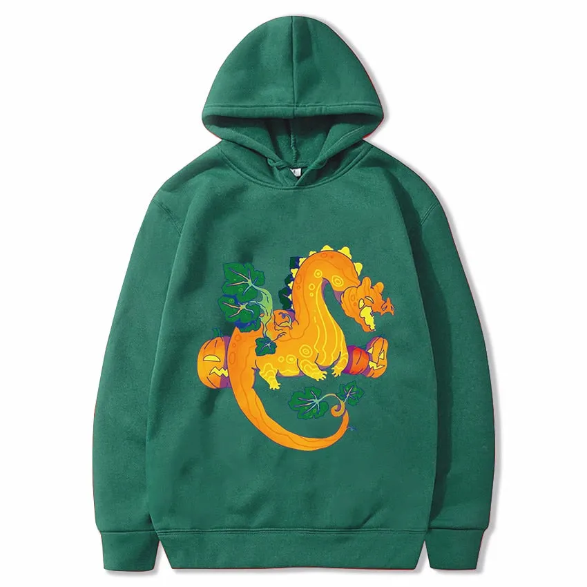 Halloween Pumpkin Dragon Cartoon Printed Children&#39;s Hoodie Sweatshirt Children&#39;s Clothing for Men and Women Tong Chunqiu