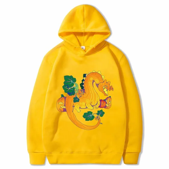 Halloween Pumpkin Dragon Cartoon Printed Children&#39;s Hoodie Sweatshirt Children&#39;s Clothing for Men and Women Tong Chunqiu