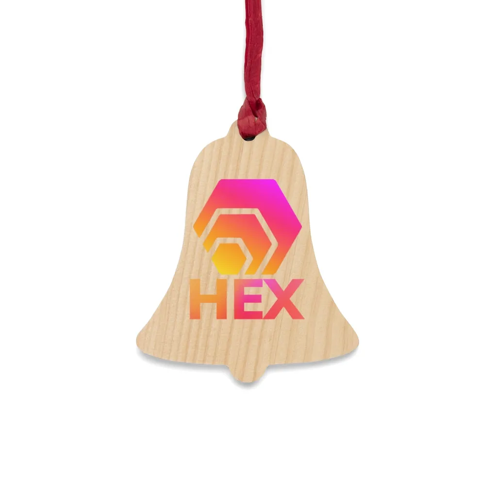 HEX Wooden Christmas Ornaments