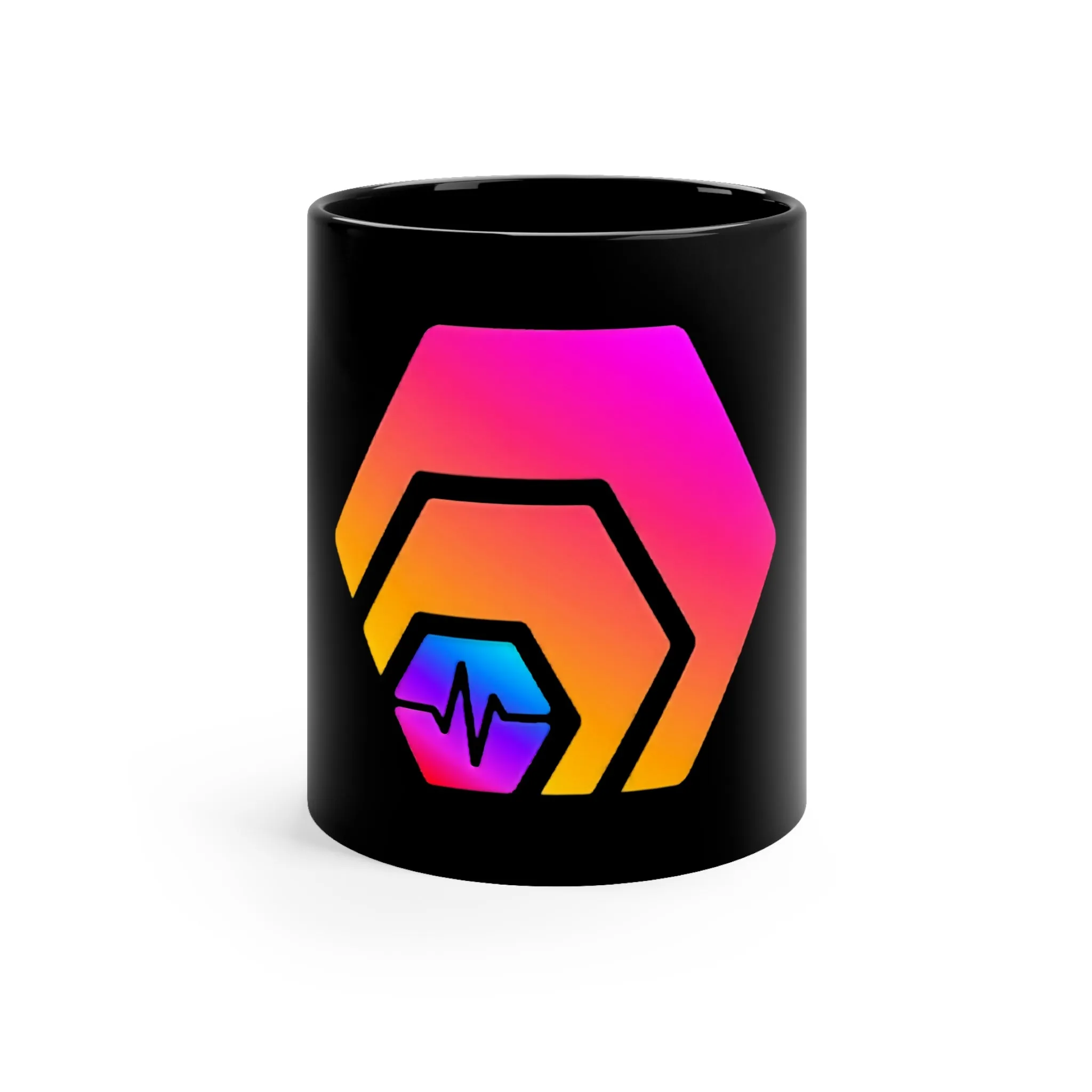 HEX/Pulse Black mug 11oz