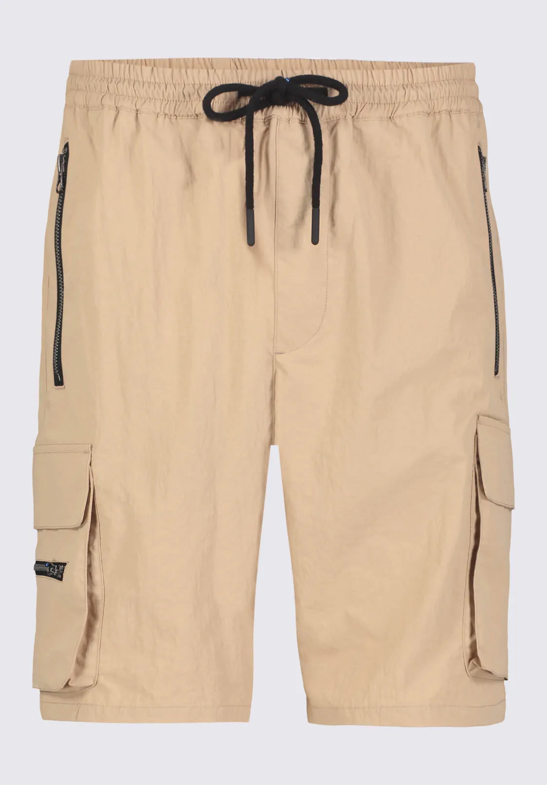 Hult Men’s Drawstring Shorts in Tan - BM24342