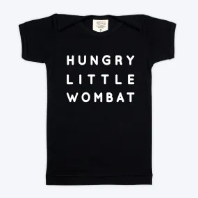 Hungry Little Wombat Black T-shirt