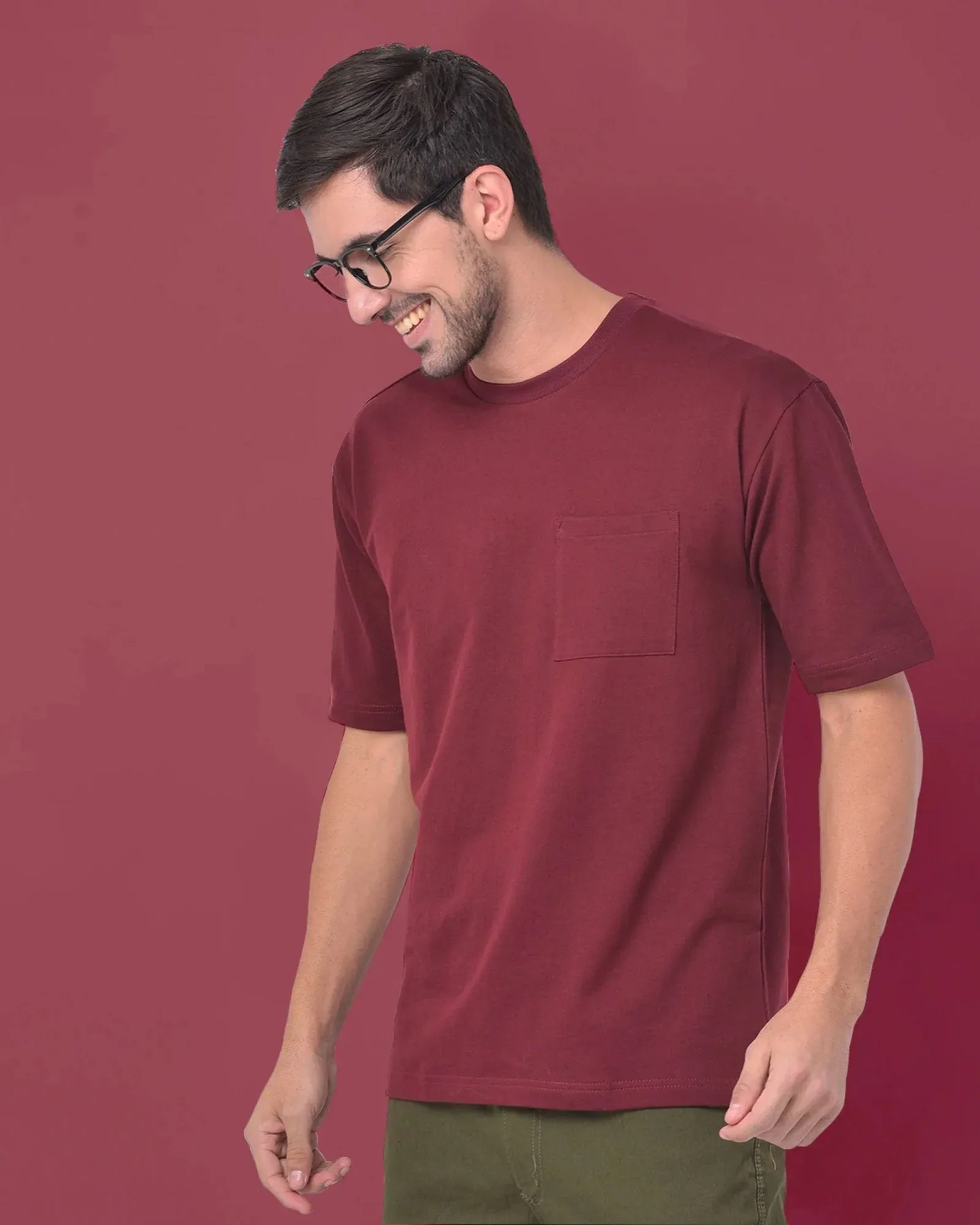 HW Crew: Vintage Maroon