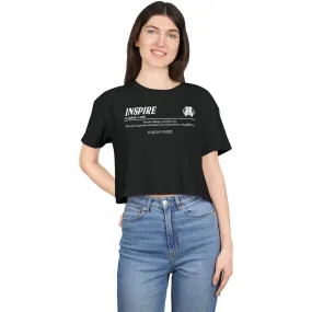 INSPIRE- Women's Crop Tee