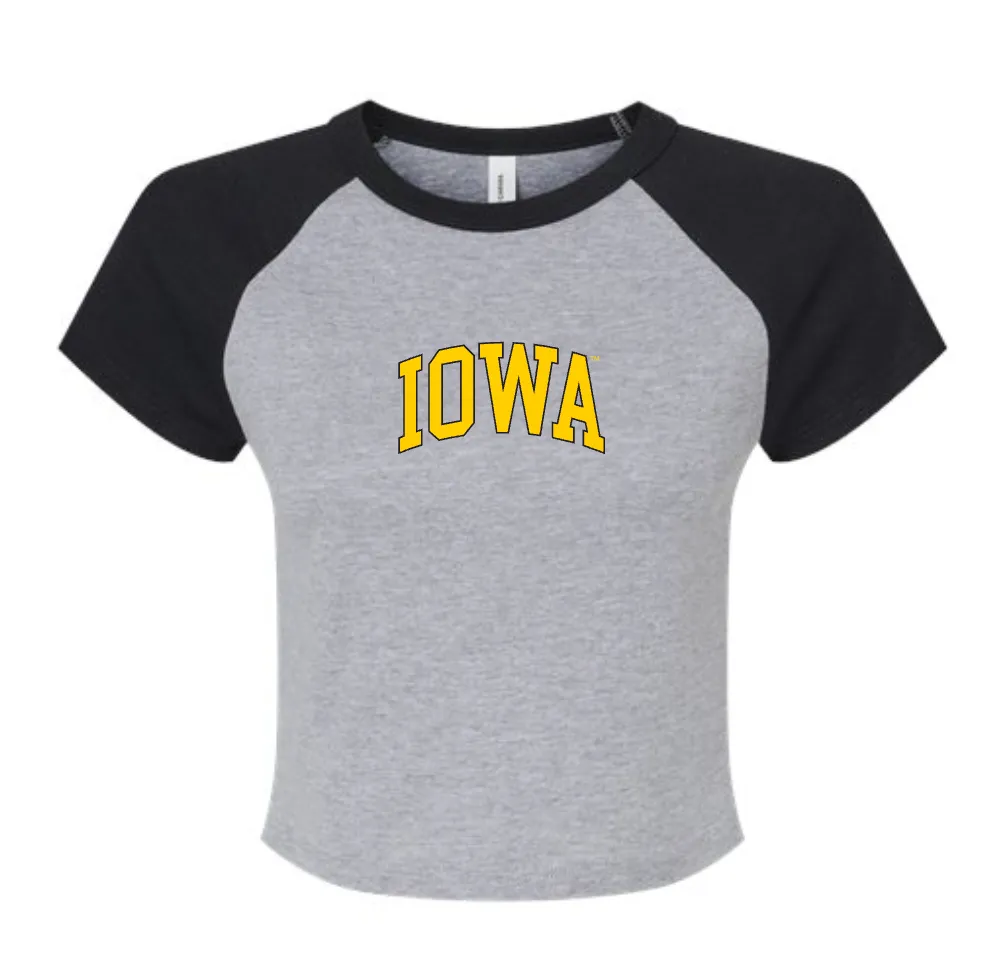 Iowa Block Dugout Tee