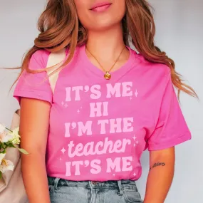 'It's Me, I'm The Teacher' Short Sleeve Tee by Mugsby