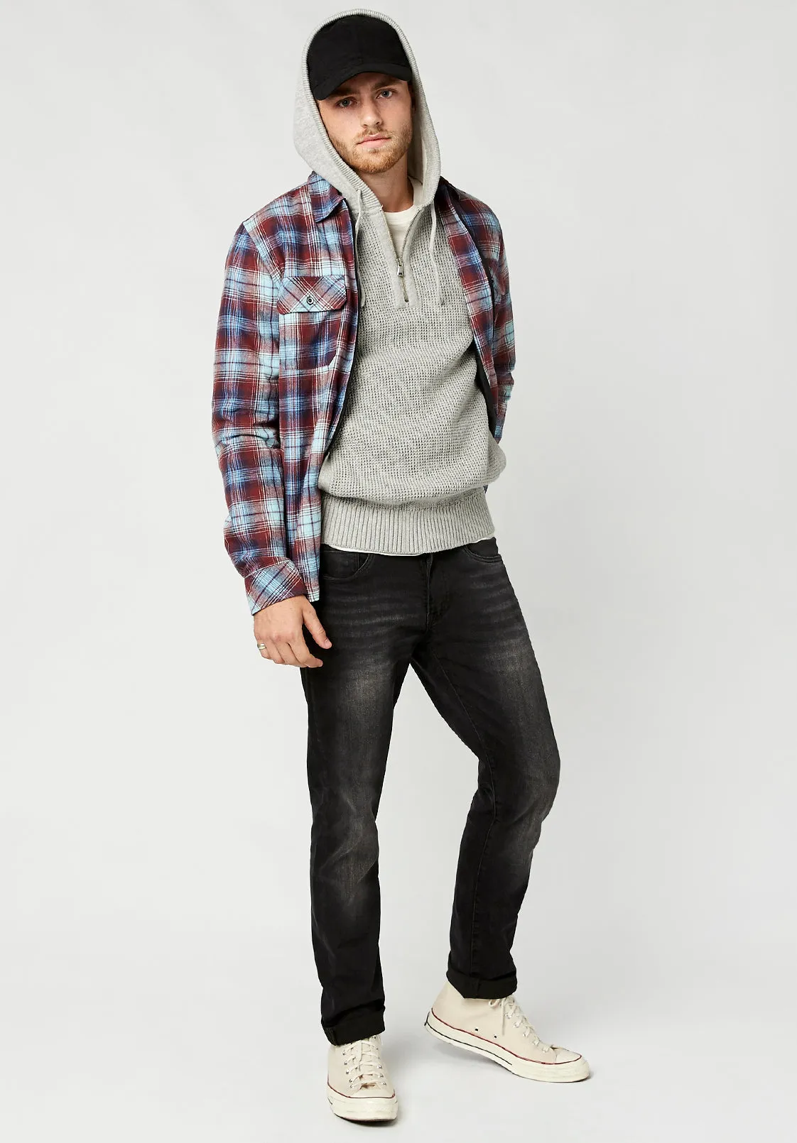 James Plaid OverShirt - BM23535